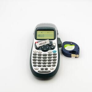 DYMO LetraTag LT-100H Handheld Label Maker Portable Personal Printer Works